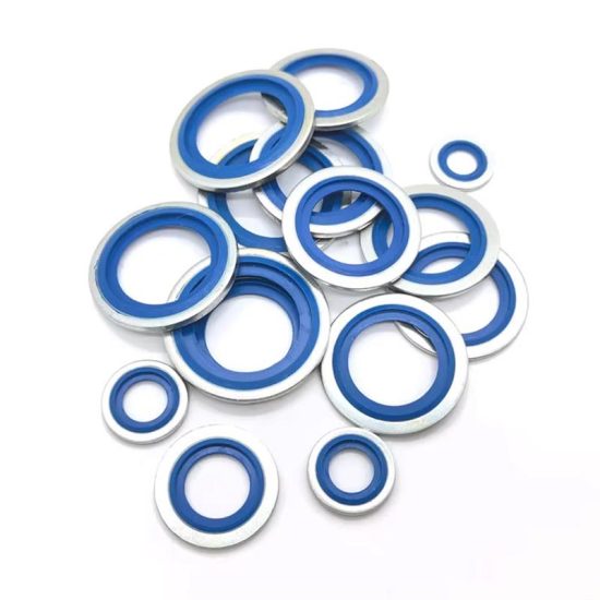 Stainless Steel FVMQ Dowty Boned Washer Seals